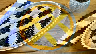 Mřížkovaný koláč