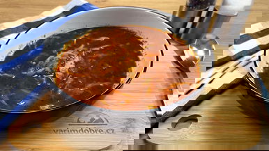 Dršťková polévka z hlívy ústřičné